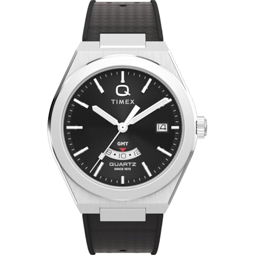 Image of TIMEX Q Round 39mm Black Dial Analog Men Watch - TW2Y24900UJ
