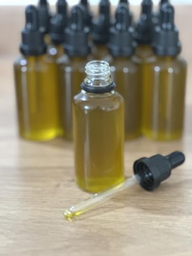 Image of Organic Hair Oil for Dry Scalp, Psoriasis, Sebhorreic Dermatitis Treatment