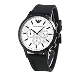 [エンポリオアルマーニ]EMPORIO ARMANI 腕時計 レナト 43mm クロノグラフ シルバー AR11048 メンズ [並行輸入品]