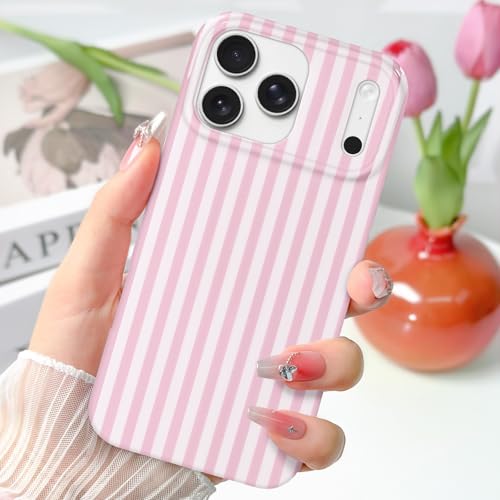 Coque iPhone 17 Pro Max silicone rose Hython - 2