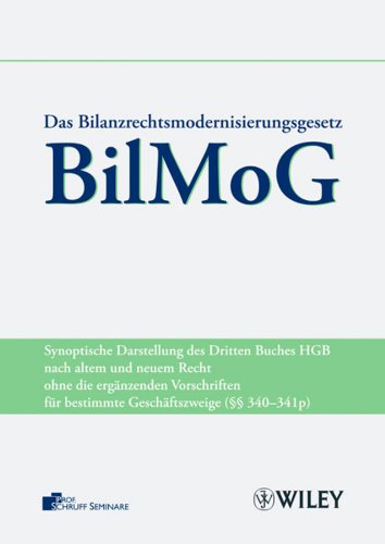 Das Bilanzrechtmodernisierungsgesetz (BilMoG): Synoptische Darstellung Des Hgb Nach Altem Und Neuem Recht