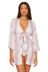 White Coral Oasis Stripe