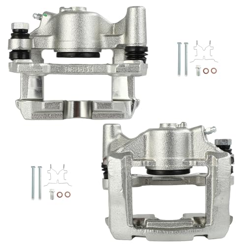 Image of SCITOO 19B3313 19B3312 Rear Left & Right Disc Brake Calipers Assembly w /Bracket For Lexus For GS350 /For GS430 /For GS450h /For GS460 /For IS350