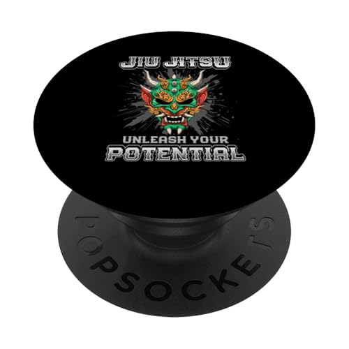 Brazilian Jiu Jitsu MMA and Grappling BJJ Oni Demon PopSockets PopGrip Intercambiabile Brazilian Jiu Jitsu MMA and Grappling BJJ Oni Demon PopSockets PopGrip Intercambiabile