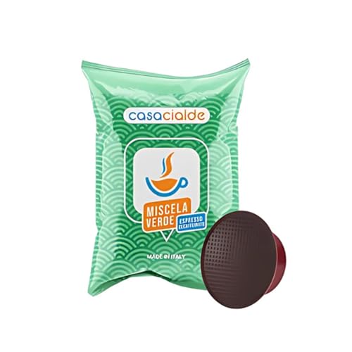 Casa Cialde - Capsule Verde Decaffeinato Gusto Dek Compatibili Lavazza A Modo Mio 1000