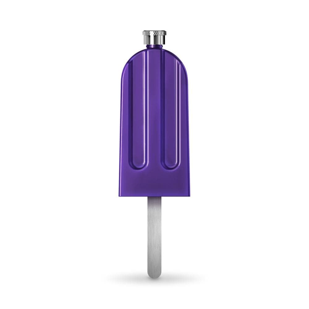 Genuine Fred Fancy Ice Pop Flask, 3 oz, Grape