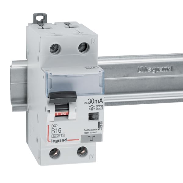 Legrand RCD/MCB Switch, 16A, 2-Pole, 0.03, Lexic