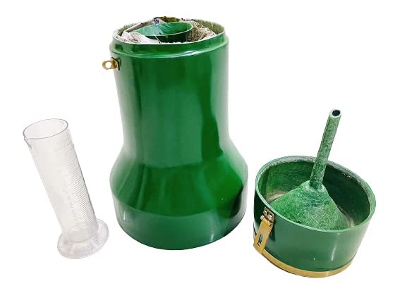 Rain Gauge with Plastic Measuring Cylinder/Rain Measuring Instrument/Measure 13 inches/Used by Meteorologists and Hydrologists (Pack of 1)-picture-46