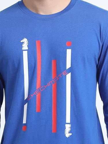 Image of OFFENDERS Mens Exclusive Graphic Printed Round Neck Full Sleeve Premium Tshirt 100% Cotton (Pack of 1)