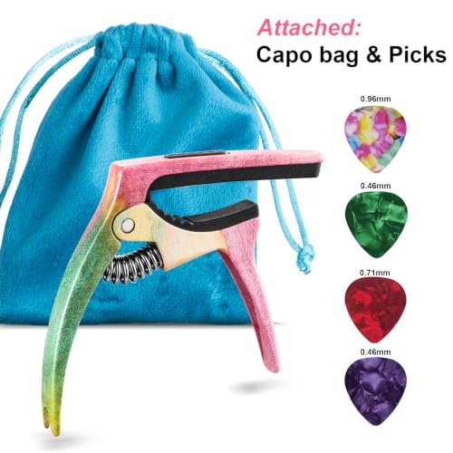 Image of Guitar Capo 3in1 Metal Capo for Acoustic&Electric Guitar Accessories
