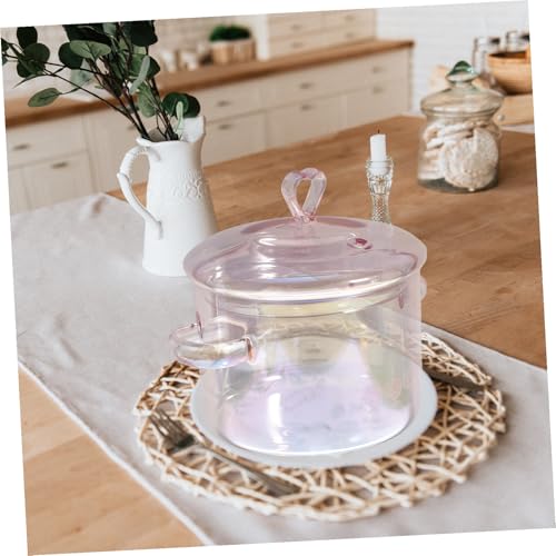 Casserole transparente en verre borosilicate résistant à la chaleur - 4