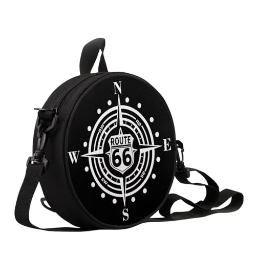 Image of Women Novelty Round Clock Shape Zippered Clock Purses for Women Tote Handbag Shoulder Bag, Gift for Mom Girlfriend