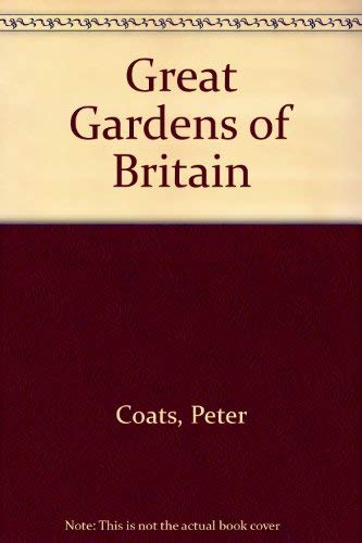 Great Gardens Of Britain 0517482851 Book Cover