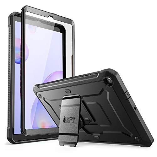 SUPCASE [Unicorn Beetle Pro] Designed for Galaxy Tab A 8.4 Case 2020, with Built-in Screen Protector Full-Body Rugged Heavy Duty Case for Galaxy Tab A 8.4 SM-T307 2020 Release (Black)