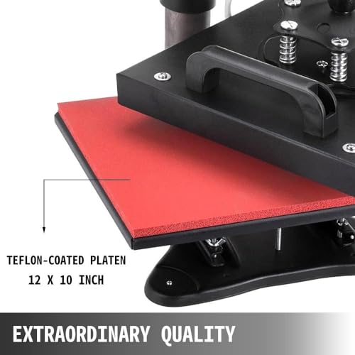 Máquina de prensa térmica 12x10 pulgadas 650W miniatura 2