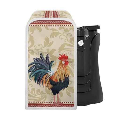ZUXONGSY Rooster Electric Can Opener Dust Cover Aztec Can Opener Cover Home Decor Southwestern Navajo Electric Can Opener Cover
