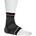 Shock Doctor Ultra Compression Ankle Support with Gel Support - Adult Black/Grey Small