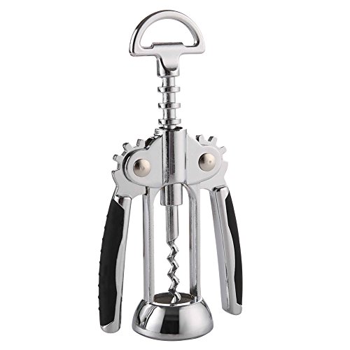 LeRan Professionelle Rotwein Bier Flaschenöffner Titanlegierung Senior Polieren Flügel Korkenzieher Cover