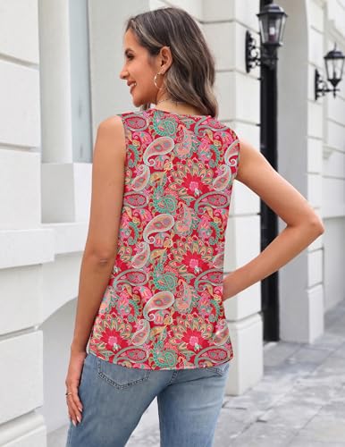 Zeagoo Womens Summer Top Loose Fit Silk Satin Blouses Business Casual Shirt - image 2