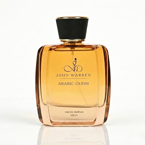 Image of JOHN WARREN ARABIC OUDH Luxury Perfume For Men, Long-Lasting Eau De Parfum with Saffron, Lavender, Agarwood and Patchouli, Fresh & Strong Everyday Fragrance-100 ml