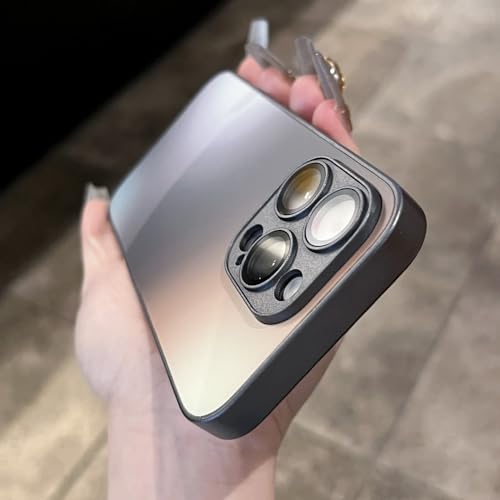 Coque de protection d'objectif pour iPhone 14 et 15 Pro Max en silicone rigide