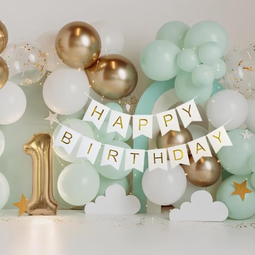 Image of SpecialYou.in 1St Birthday Decoration Kit For Girls, Boys, Kids With Multicolor Balloons For Decoration, 1 Number Foil Balloon, 1St Birthday Decoration For Baby - 49 Pcs