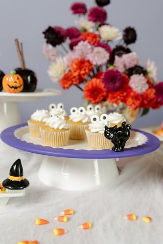 Image of Nora Fleming Hand-Painted Mini: Scaredy Cat (Black Cat) A419