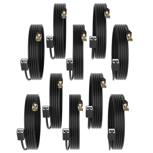 Cable Ethernet Cat6 RJ45 3 pies (10 unidades)