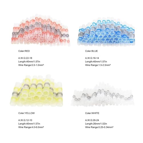 Cosses thermorétractables gaine thermo rétractable fil électrique - 4