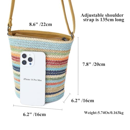 Image of Cylindrical Crossbody Bag For Women