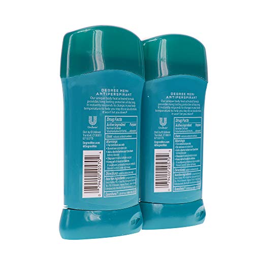 Degree Men Anti-Perspirant, Cool Comfort 2.7 Oz (Pack Of 2) #TOP3