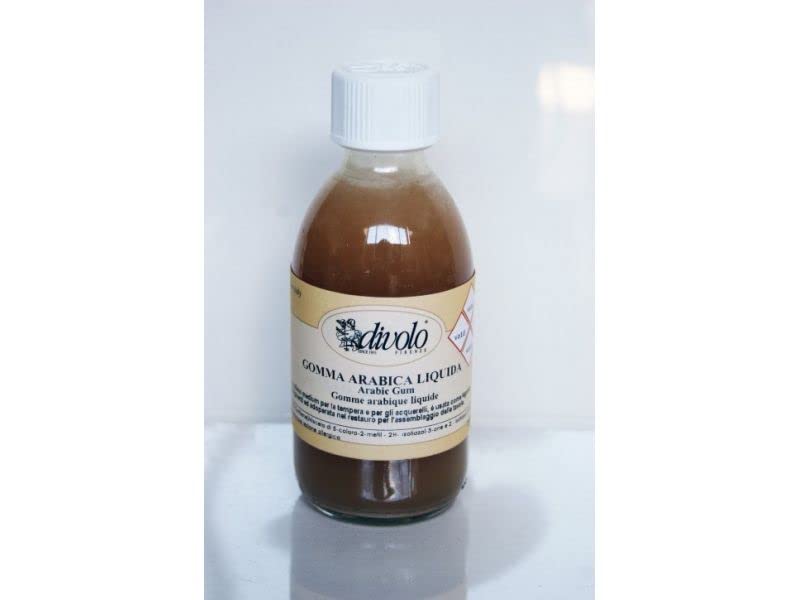 Goma arábiga líquida, 125 ml Divolo