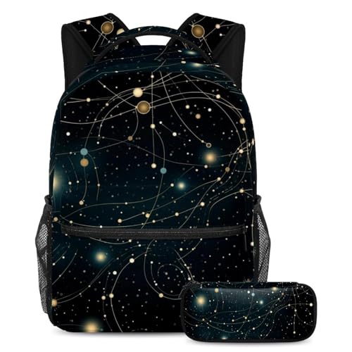 Cartables pour enfant Virgo 62 grand sac à dos scolaire et trousse à crayons A4