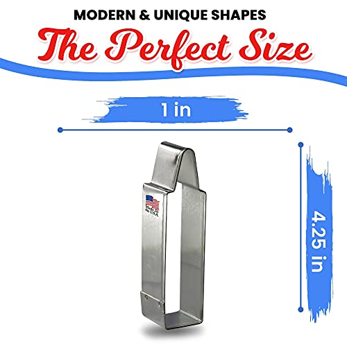 Crayon Cookie Cutter 4.25 Inch – Made In The Usa – Foose Cookie Cutters Tin Plated Steel – Crayon Cookie Mold #TOP2