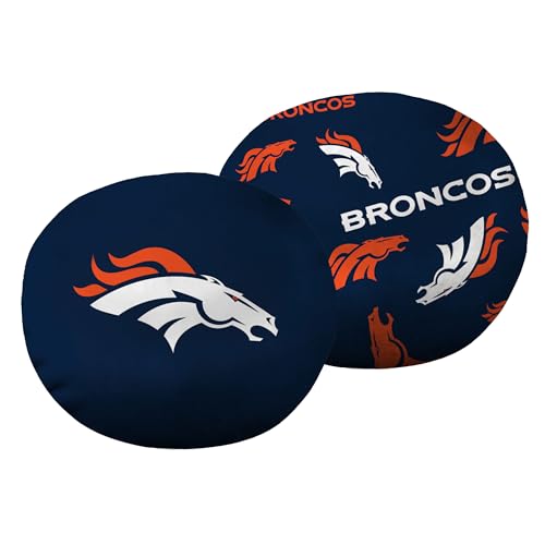 Northwest The Company NFL Denver Broncos Cloud Pillow, 11", Team Colors