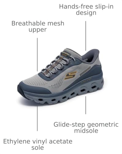 Image of Skechers Men's Glide-Step Sole Slip-in | Hands Free Slip-ins, Glide-Step, Air-Cooled Memory Foam, Machine Washable, Hiking, Trail, Casual, No Tie Fit