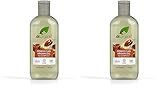 Dr.Organic Bioactive Haircare - Aceite de Argán Orgánico, Champú, 265 ml (Paquete de 2)