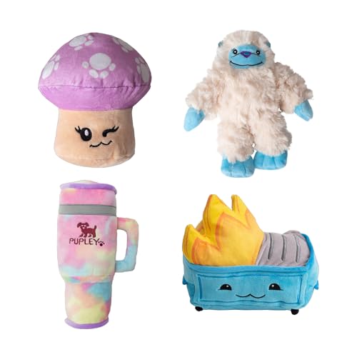 Snugarooz Plush & Crinkle Carnival Bundle para razas medianas