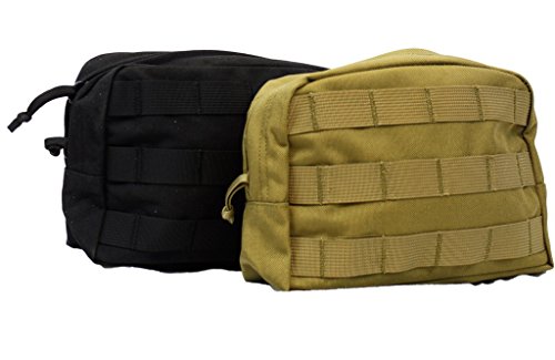 LBT 6109B Modular Utility Pouch 2 Pack (2-Coyote Pouches)