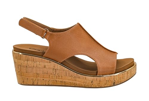 Image of Corkys Footwear Womens Carley Wedges, Featuring Corkys EVA Foam Cushioned Insoles, A 2.5 Inch Heel, Lightweight For All Day Wear, And Hook And Loop Closure