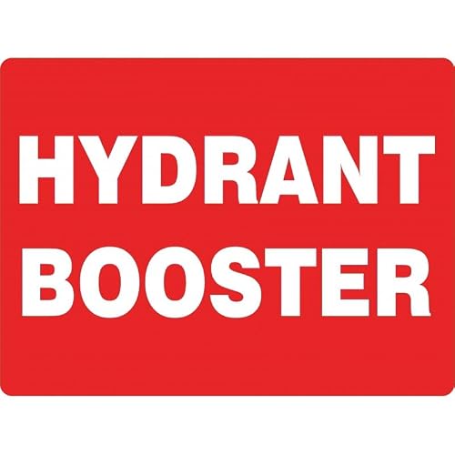 Tin sign vintage HYDRANT BOOSTER Plaque Poster for Bar Pub Beer Home Garage Man Cave Wall Decor 12x8 Inch