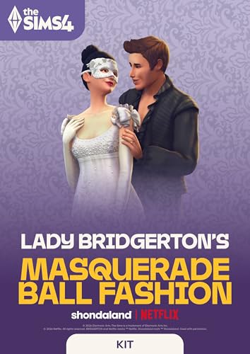 The Sims 4 | Lady Bridgerton’s Masquerade Ball Fashion Kit (Kit 48) PCWin | EA App Digital Code