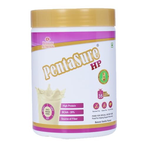 PENTASURE HP Whey Protein – Banana Vanilla 400gm