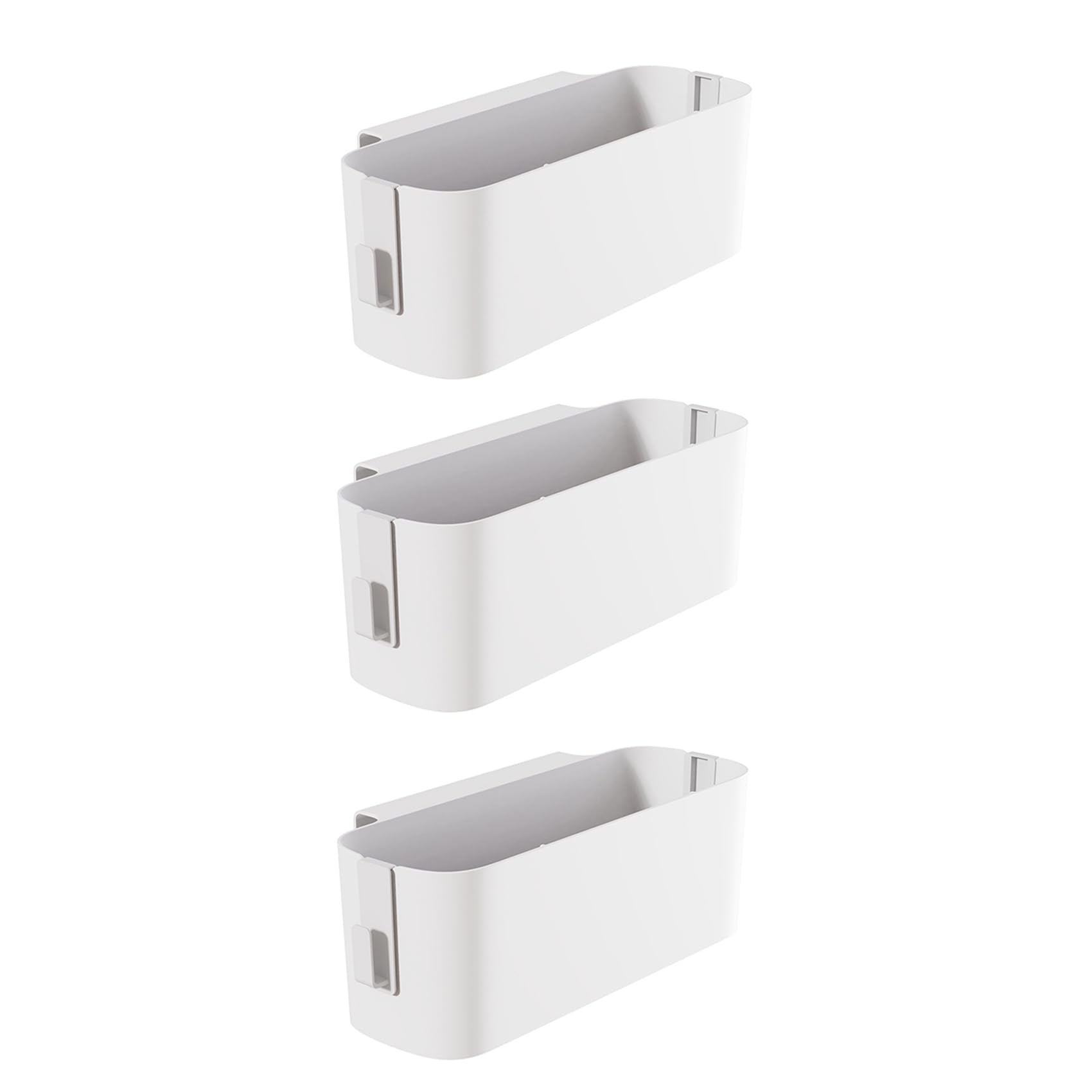 Hndhbfgrt 3X Bedside Bed Shelf Pockets Storage Holder to Storage Remotes Cellphone Charging Bed Living Room Bathrorm Accessories-A