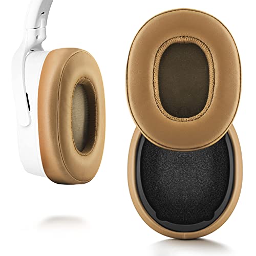 Ear Pads Cushions Headphone Earpads for Skullcandy Crusher Wireless/Crusher Evo/Crusher ANC/Hesh3 Replacement Earpads (Light Coffee)