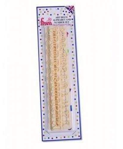 Fmm Upper And Lower Case Art Deco Letters & Numbers Cutters Set #TOP4