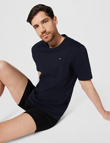 Tommy Hilfiger 3P SS Tee UM0UM03870 S/S T-Shirt Homme Bleu (Desert Sky/Desert Sky/Desert Sky), XL