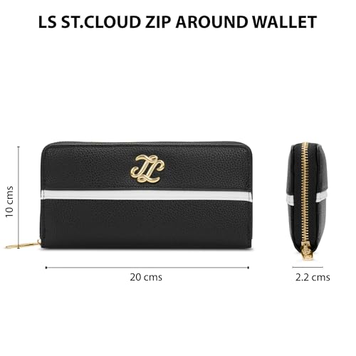 Image of Lavie Signature Women's St.Cloud Colourblock Zip Around Wallet | Gift for Women