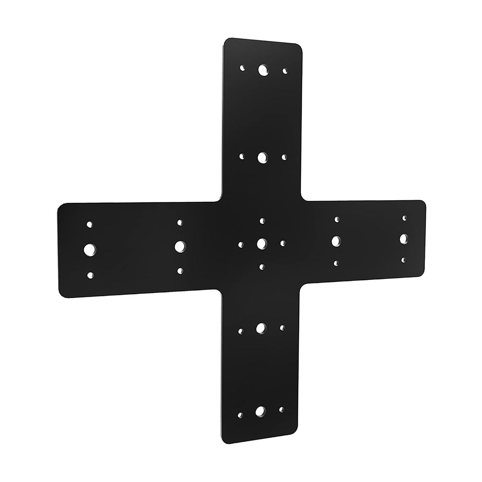 PIXZCSA Durable Cross Mending Plate Heavy Duty Reinforcement Post to Beam Connector X Shaped Bracket Easy to Install Repair Fixing Joining Repair Fixing