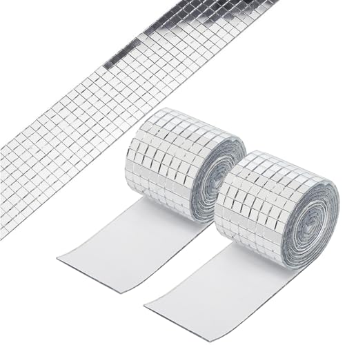 La Mejor Recopilación de Azulejos , listamos los 10 mejores. 42 2 Rollos Azulejos de Mosaico,3840 Piezas Autoadhesivos Plateados de Espejos, Azulejos de Discoteca para Pared Autoadhesivos, Azulejos de Vidrio Plateados Brillantes Decoración de...